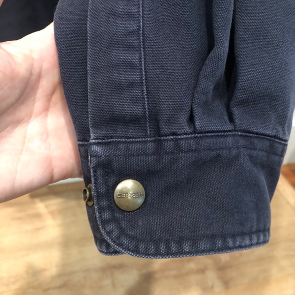 Men’s Carhartt Flannel Lined Work Jacket - Picture 6 of 9